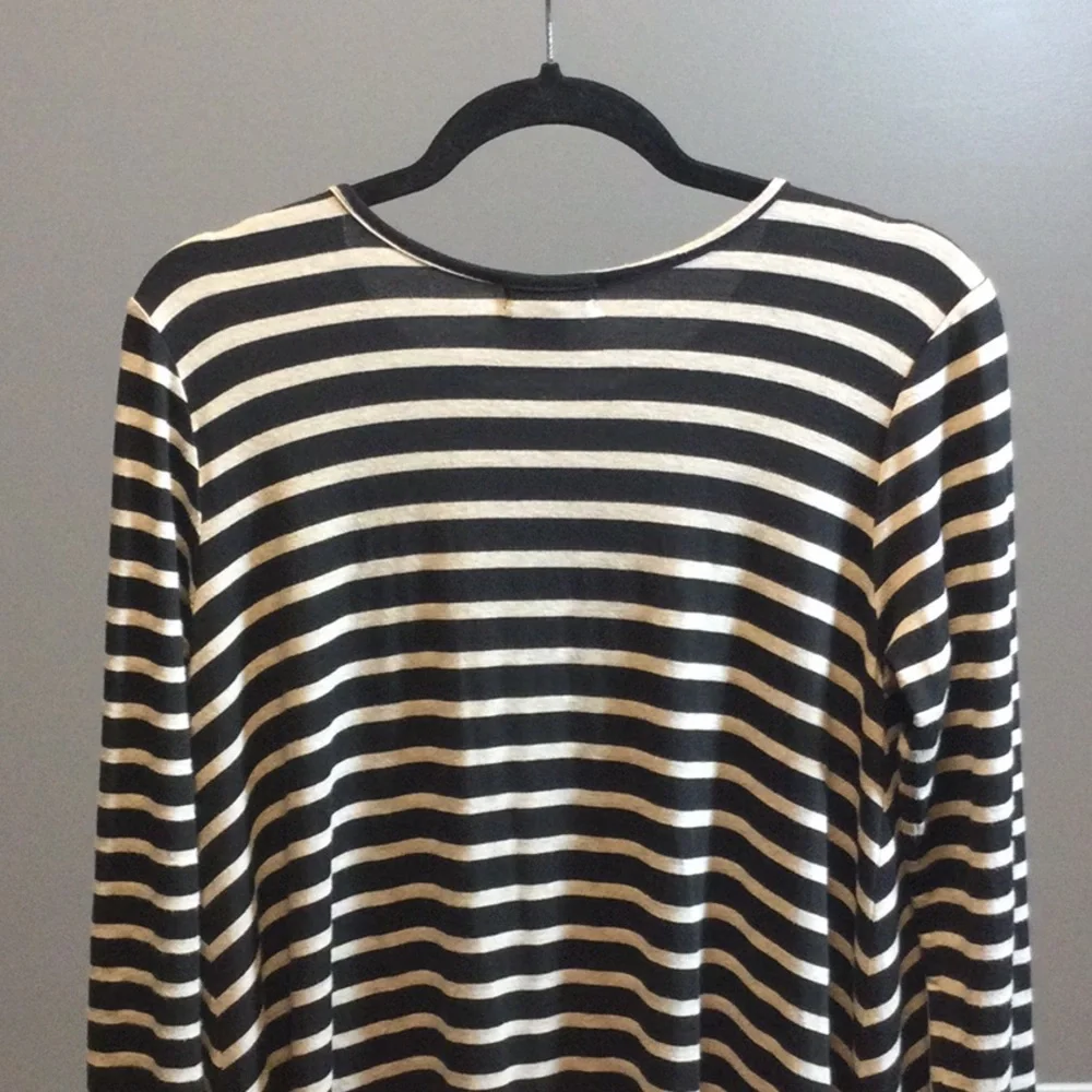 S Puella by Anthropologie black and cream striped dress - Picture 6 of 15